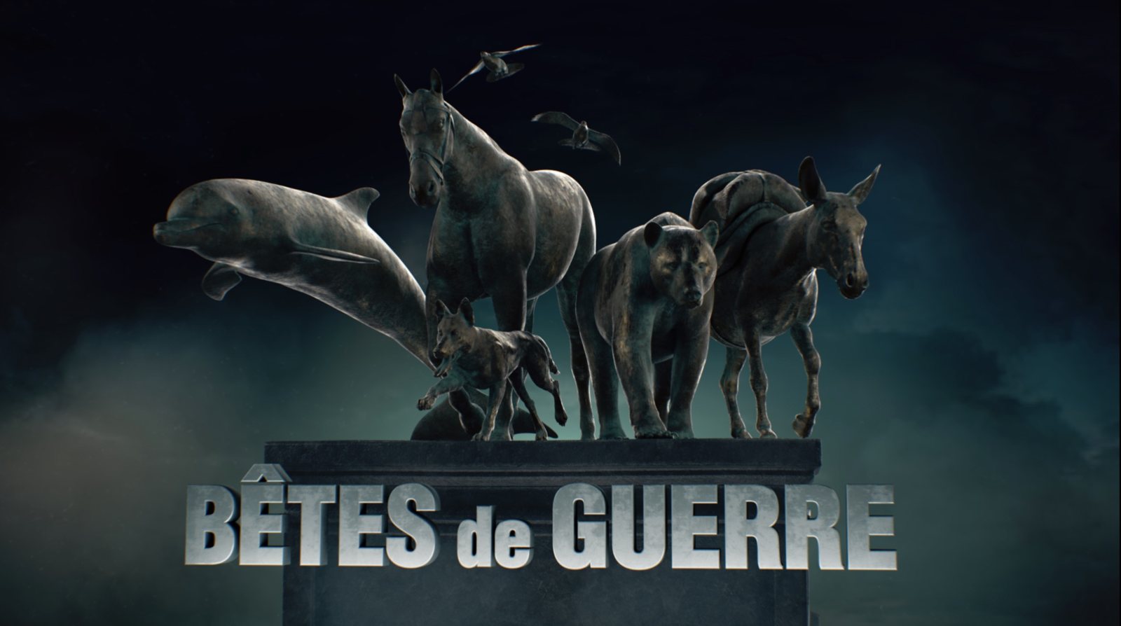 Affiche du documentaire Bêtes de guerre