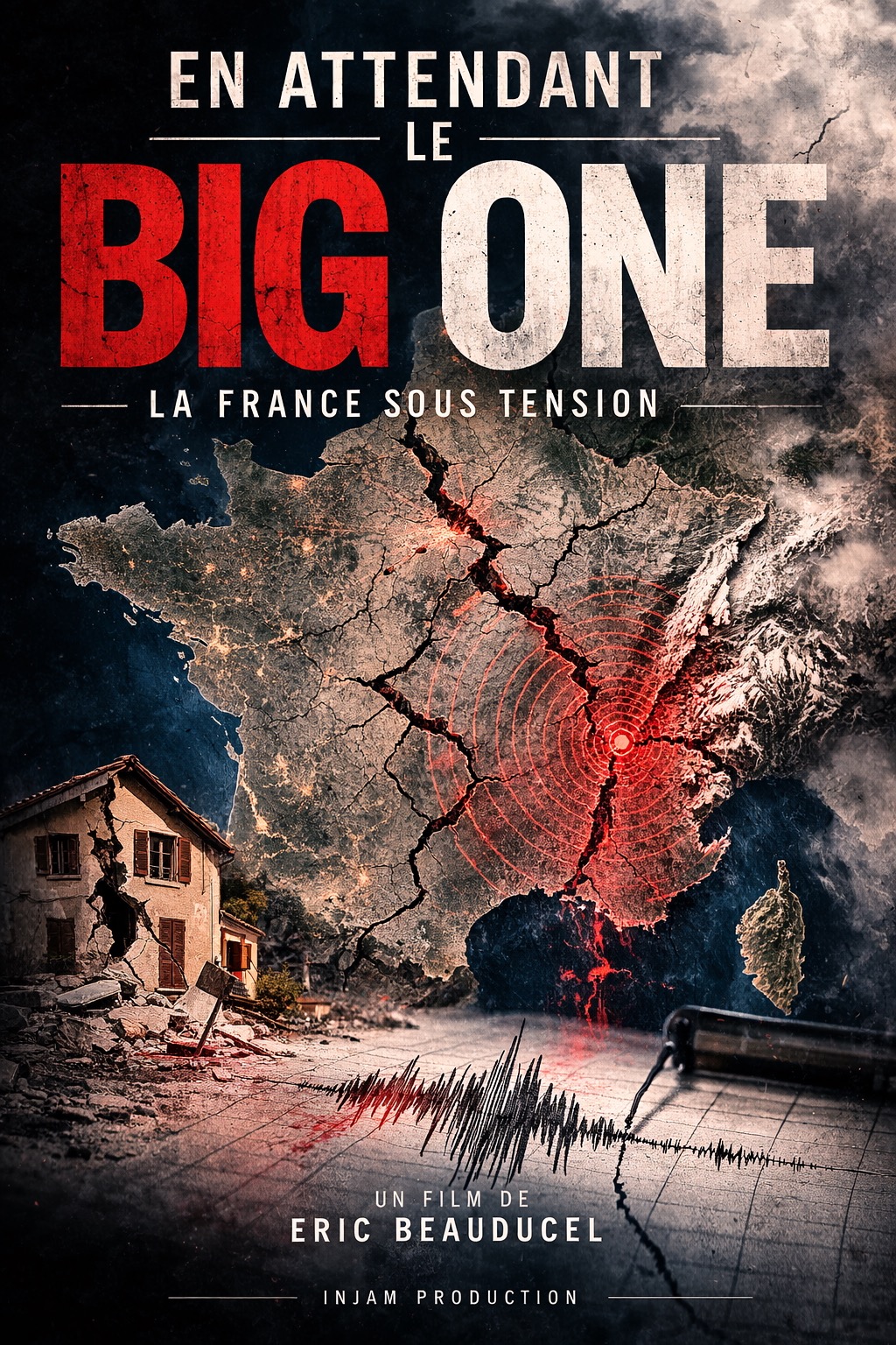 Affiche En attendant le Big One — La France sous tension